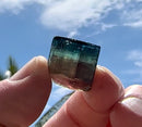 "Blue Cap Sapo" Blue Cap Sapo Tourmaline Tourmalines Sapo mine, Ferruginha, Conselheiro Pena, Minas Gerais, Brazil