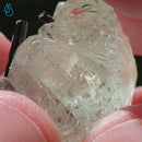 Fluorite Enhydro with Tourmaline