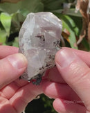 Crystallized Copper On and In Calcite