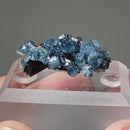Blue Fluorapatite with Schorl