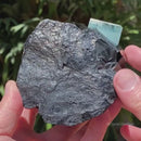 Aquamarine In Schorl