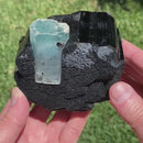 Aquamarine In Schorl