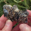 Iridescent Hematite with Quartz