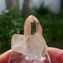 Champagne Topaz on Quartz