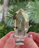 Epidote On and In Quartz with Chlorite