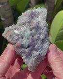 Fluorite, Rhodochrosite and Quartz