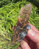 Rutilated DT Quartz with Hematite