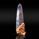 Amethyst with Calcite