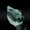 Aquamarine with Etched Black Tourmaline