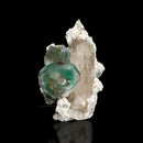 "Alien Eye" Fluorite with Quartz