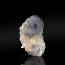 Fluorite on Dolomite with Quartz