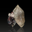 Garnets On Doubly-Terminated Quartz