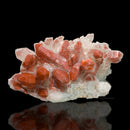 Red Phantom Quartz Cluster