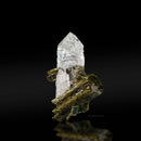 Etched Quartz with Epidote