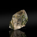 Epidote On and In Quartz