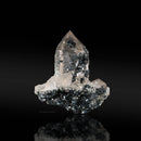 Quartz with Black Hematite