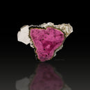 Watermelon Tourmaline and Quartz "Slice"