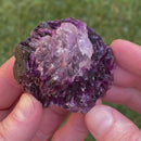 Etched "Cranberry" Fluorite