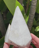 White Calcite "Twins"