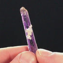 Dolomite on Amethyst Enhydro