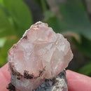 Crystallized Copper On and In Calcite