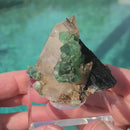 Quartz with Fluorite and Black Tourmaline